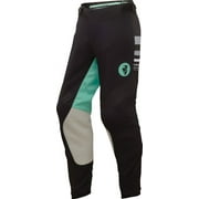 Thor Prime Blaze Womens MX Offroad Pants Black/Mint 3/4